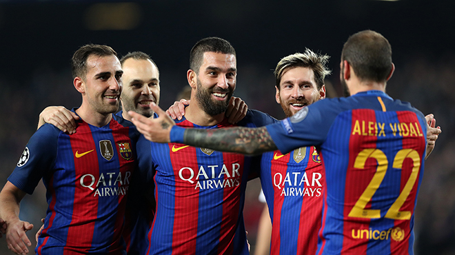 Clasificados como primeros de grupo, veamos los goles del Barça en la primera fase de la Champions