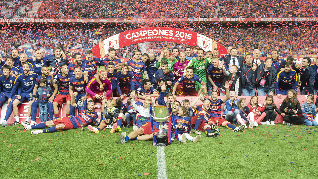 Espectacular victoria del FC Barcelona - CAMPEONES!