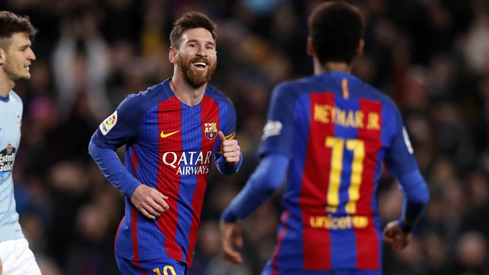 Goleada del Barça ante el Celta de Vigo sube los ánimos ante semana de anuncios