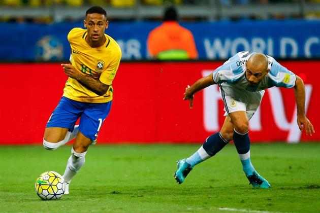 El show de Neymar contra Argentina